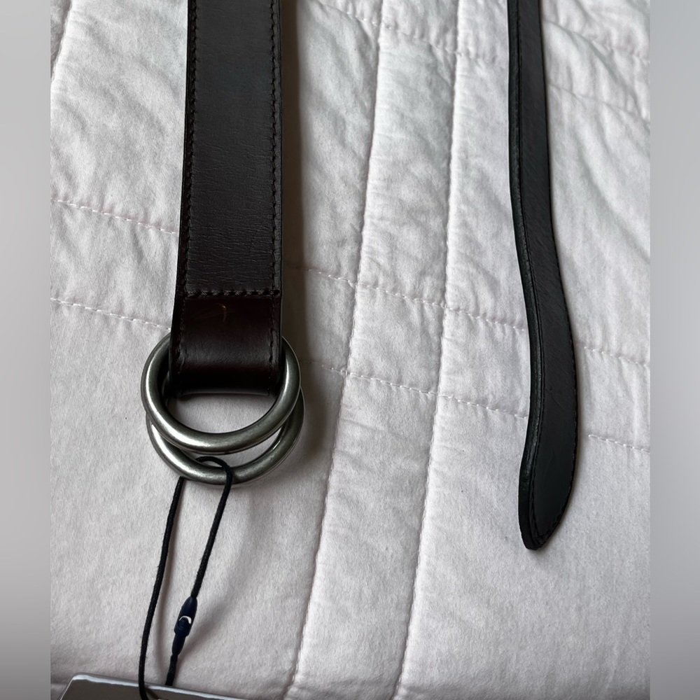 Peter Millar BROWN Leather Belt